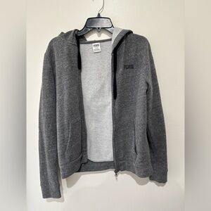 Pink Victoria’s Secret size medium gray jacket